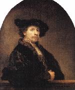 REMBRANDT Harmenszoon van Rijn Self-Portrait  stwt Norge oil painting reproduction